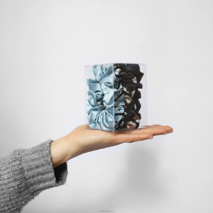 4P28601 Senso scrunchies scrunchie pack in flora flora