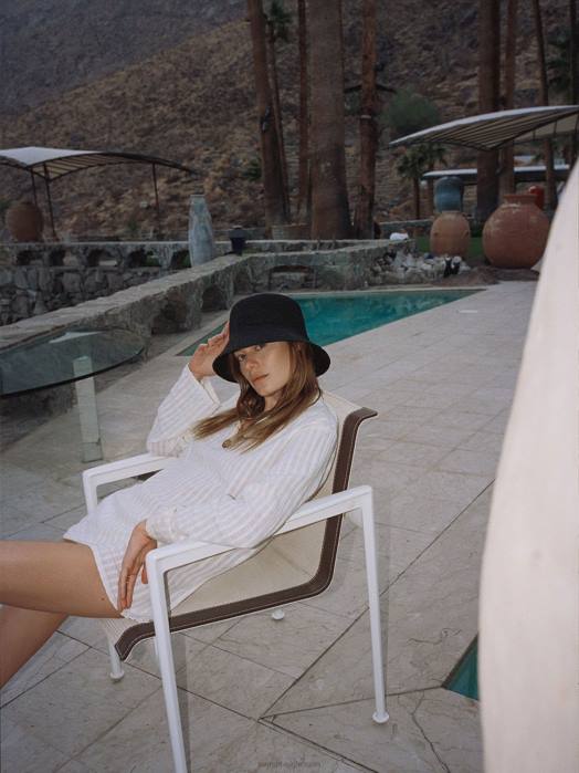 4P28593 Senso hoeden inca bucket hat noir