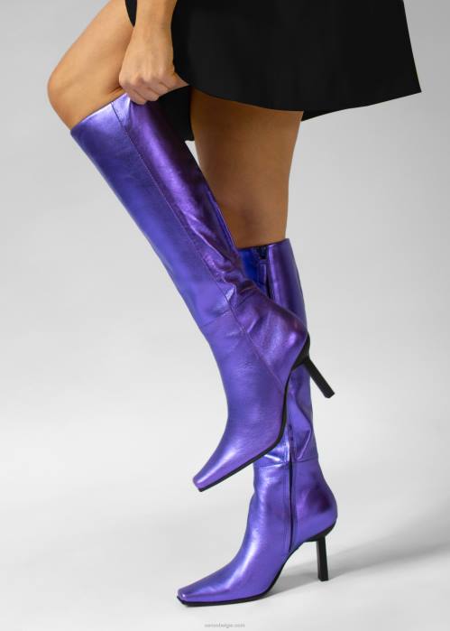 4P28100 Senso laarzen glorie en druif