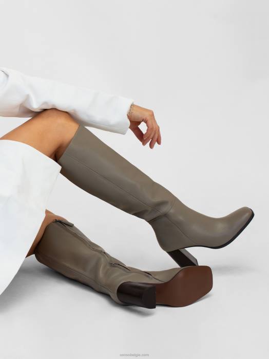 4P28111 Senso herfst/winter 21 zand en grijs