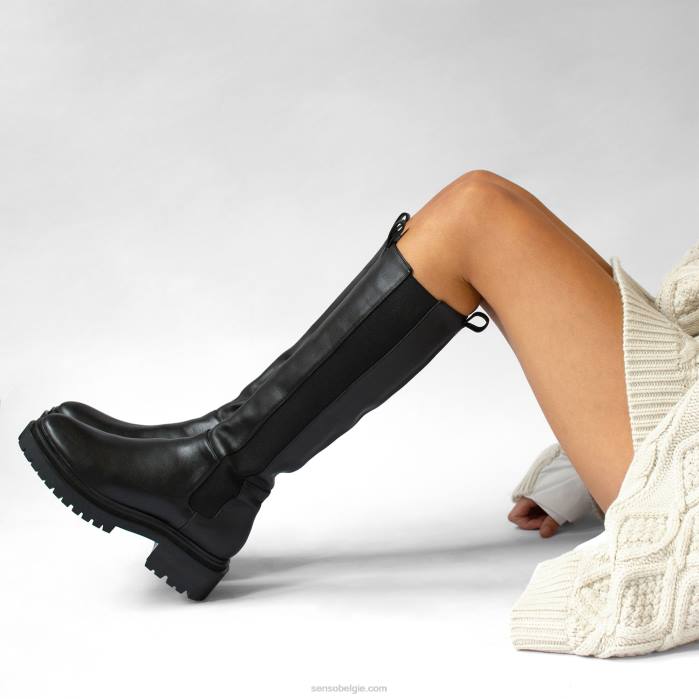 4P2836 Senso laarzen presley en ebbenhout