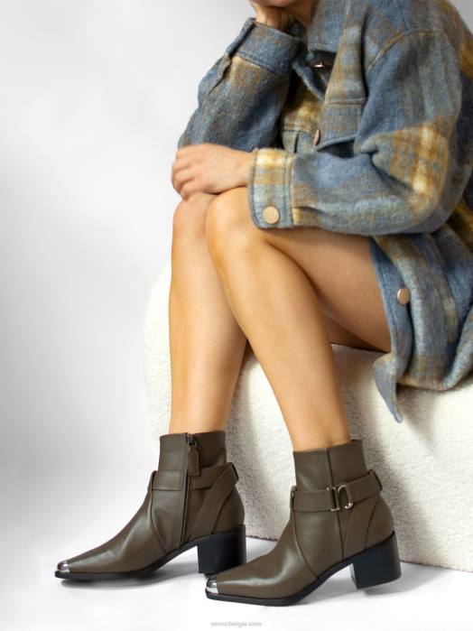 4P2859 Senso laarzen Roma modder