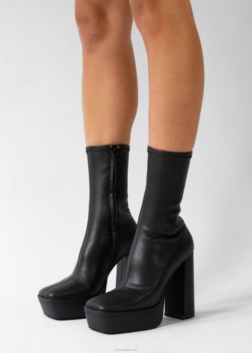 4P2884 Senso laarzen rocky en ebbenhout