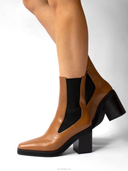 4P2885 Senso laarzen winnie kastanje