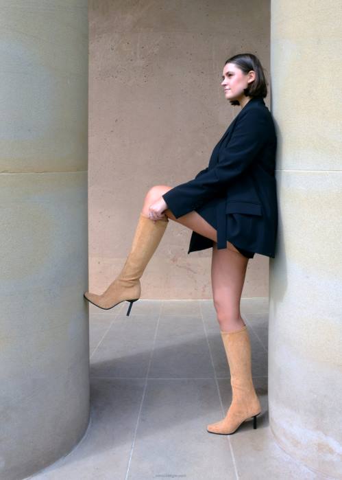 4P2896 Senso laarzen gillian cashew