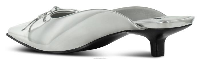 4P28131 Senso muilezels met hakken fenton ii zilver