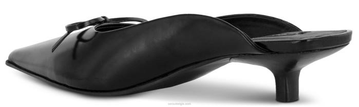 4P28132 Senso muilezels met hakken fenton ii ebbenhout