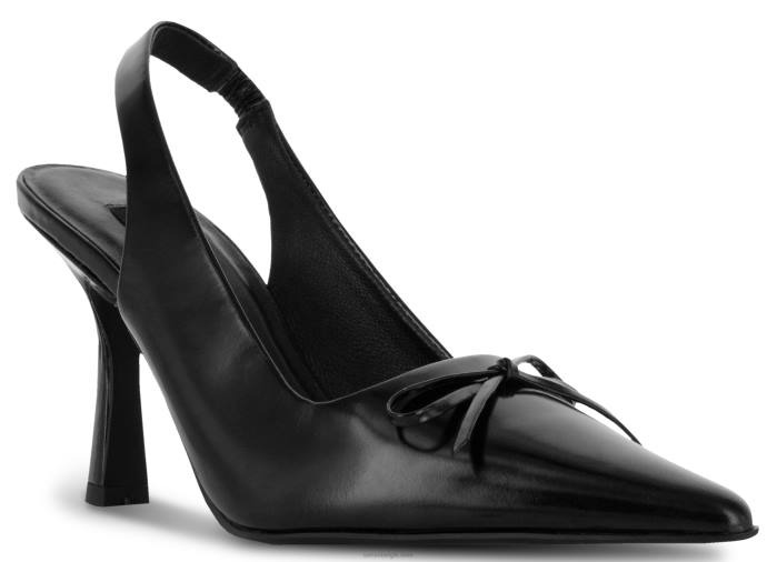 4P28190 Senso muilezels met hakken Kallee en ebbenhout