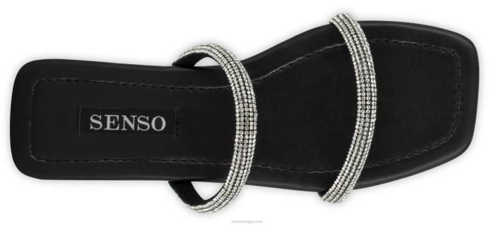 4P28127 Senso sandalen hulst ebbenhout