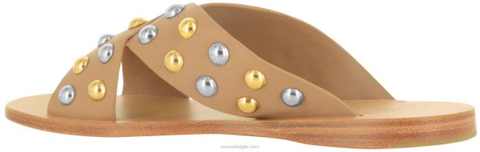 4P28417 Senso sandalen breana havermout