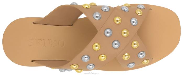 4P28417 Senso sandalen breana havermout