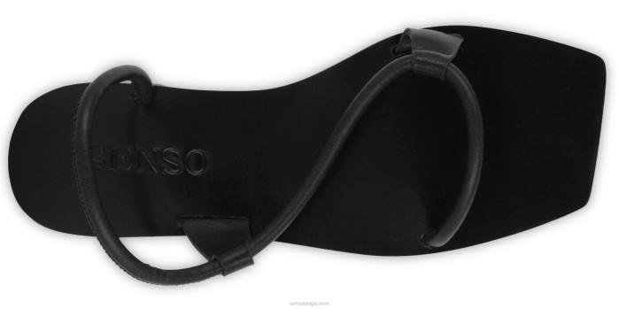 4P28422 Senso sandalen gaia en ebbenhout