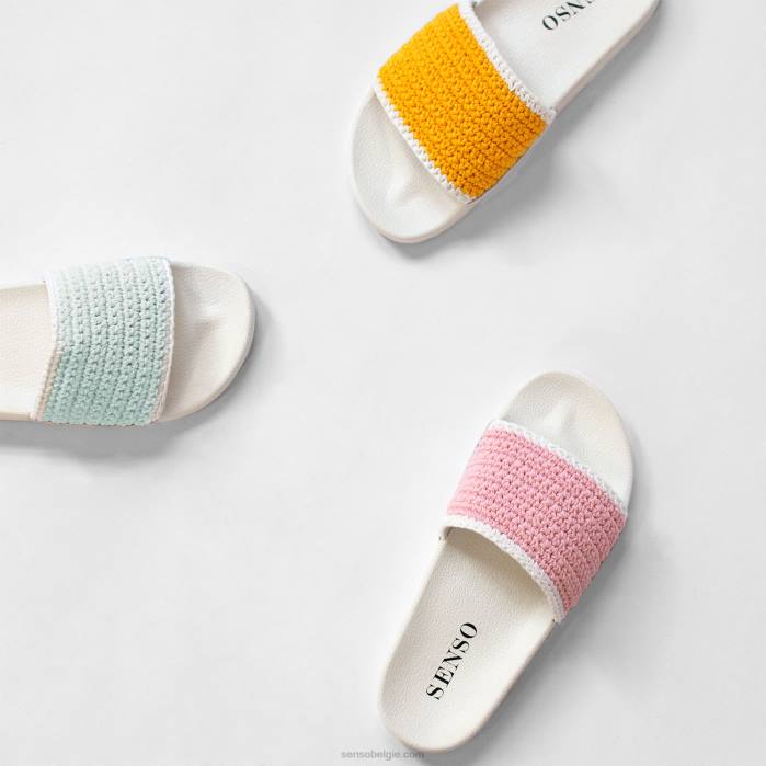 4P28439 Senso sandalen esme aardbei