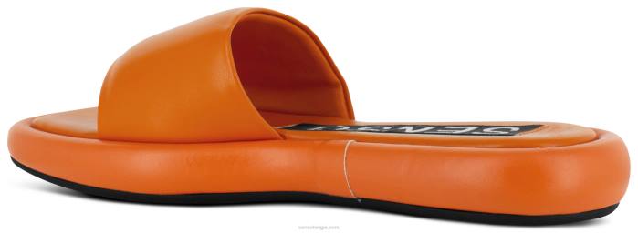 4P28477 Senso sandalen bentley en mandarijn