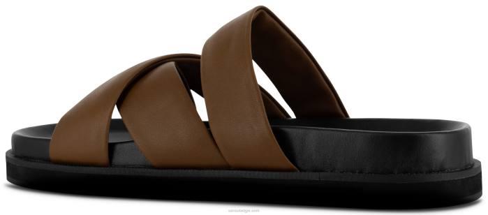 4P28484 Senso sandalen nico kastanje