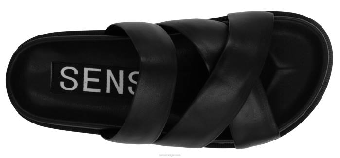 4P28485 Senso sandalen nico ebony