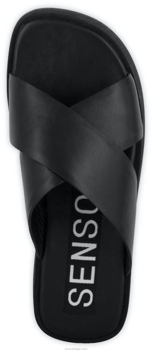 4P28493 Senso sandalen pippi en ebbenhout